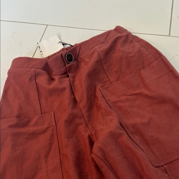 Zara girls rust Brown Pants 11/12y nwt - Picture 2 of 3